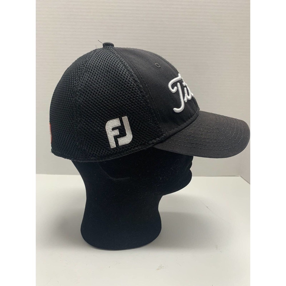 Titleist Foot Joy by New Era Men’s Pro V 1 Golf Cap Hat Black Medium/Large - Picture 6 of 8